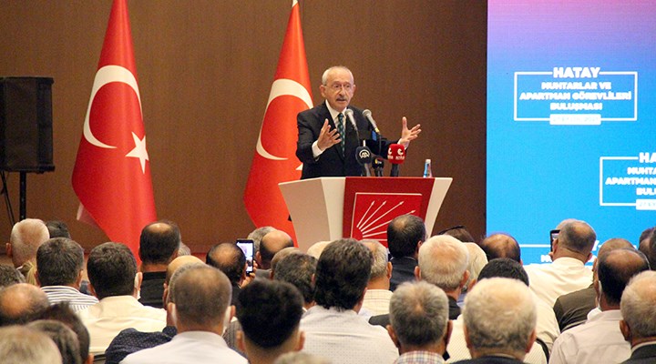 KILIÇDAROĞLU:HATAY'IN KÜLTÜRÜNÜ BÜTÜN DÜNYA GÖRMELİ YAŞAMALI!