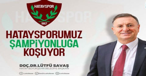 BAŞKAN SAVAŞ, HATAYSPOR'LA İLGİLİ ÖNEMLİ AÇIKLAMALARDA BULUNDU!