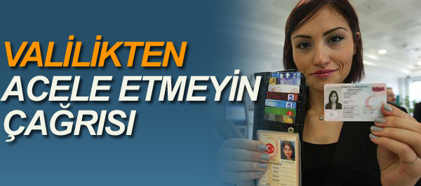 YENİ KİMLİK KARTLARINA...